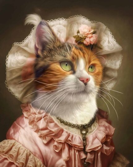 The Antique Lady – Custom Design Pet Canvas