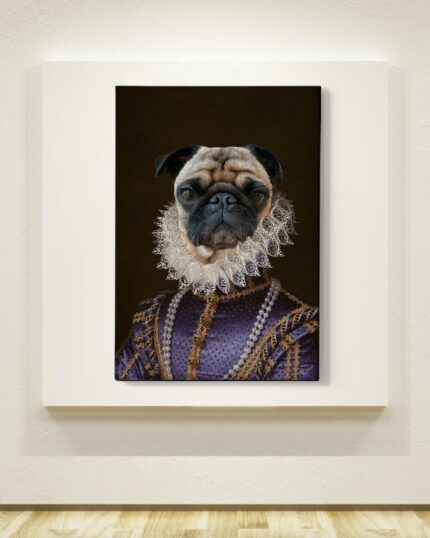 kraliçe pug tasarım