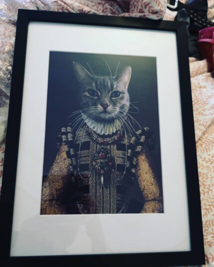 tekir kedi rönesans leydisi