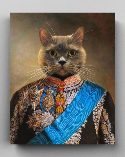 British Tosun Paşa Kedi Tablosu