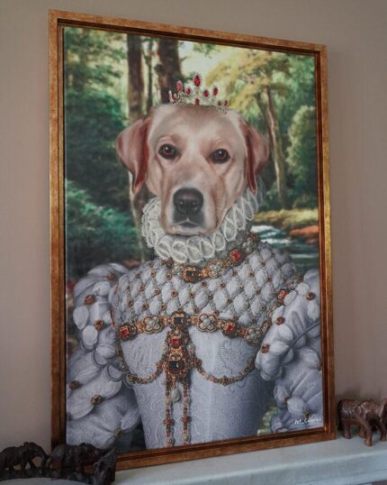 dekoratif labrador kraliçe