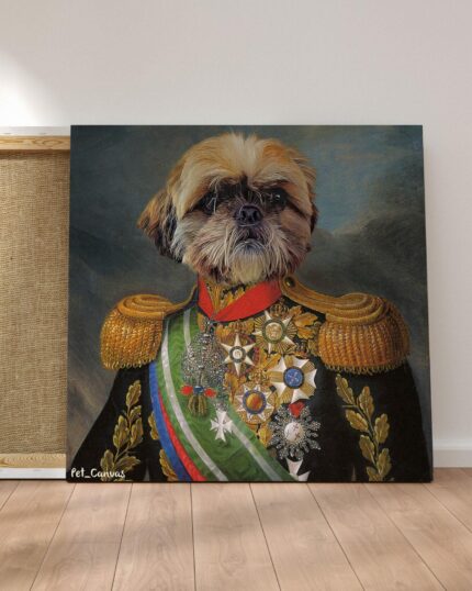 shihtzu general kanvas tablo