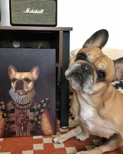 french buldog rönesans resmi