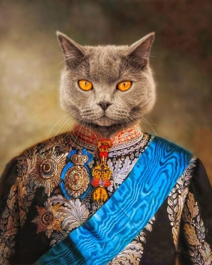 Osmanlı Paşa scottish Kedi formunda