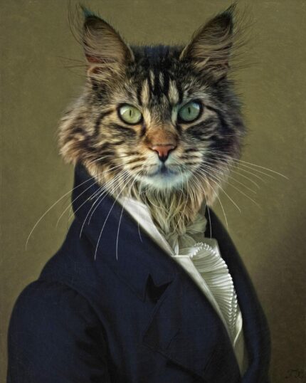 Rönesans Kedi Tablosu