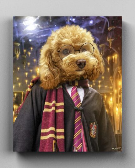 harry potter büyücü poddle kostümü