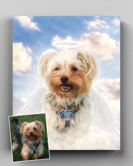 The Angel – Custom Design Pet Canvas