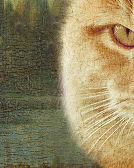 Mona Lisa Kedi Tablosu