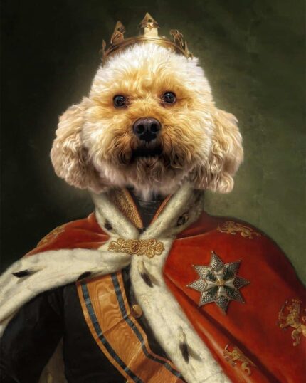 The King #9 – Special Design Pet Canvas
