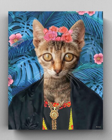 frida tekir kedi cizim