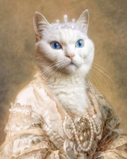 Kraliçe - Özel Evcil Hayvan Tuvali