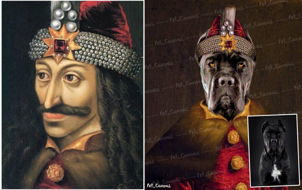Historical Monarchs Pet Portraits