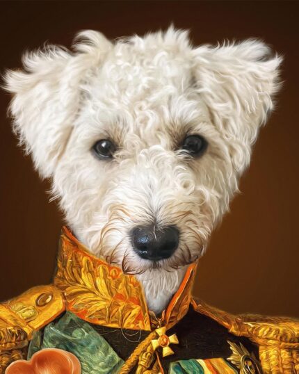 beyaz terrier general çizim