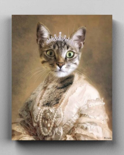 elmas taçlı kraliçe tekir