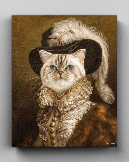 şapkalı kedi çizimi