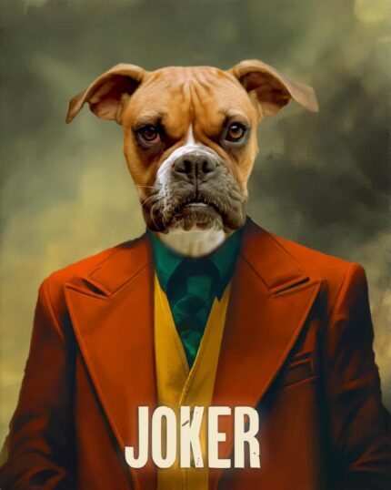 joker köpek portresi