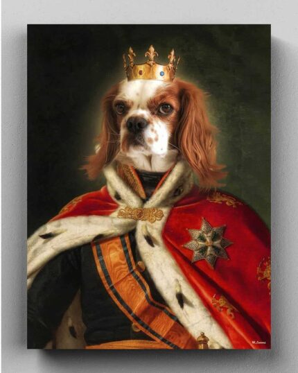 king charles köpek cizim