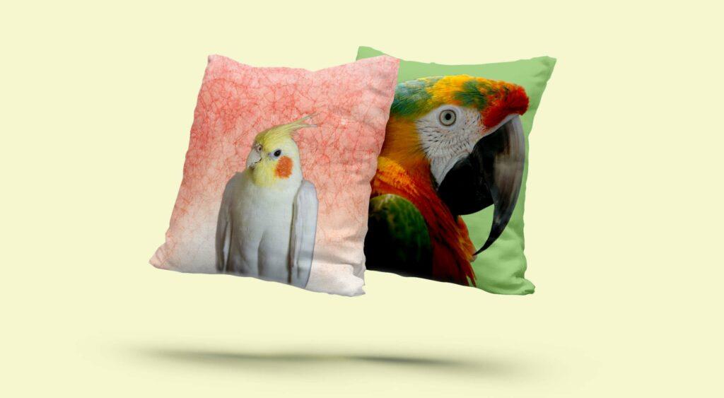 papağanlı yastık