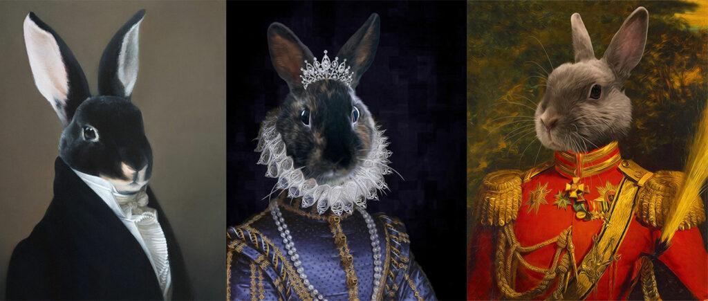 renaissance rabbit paintings