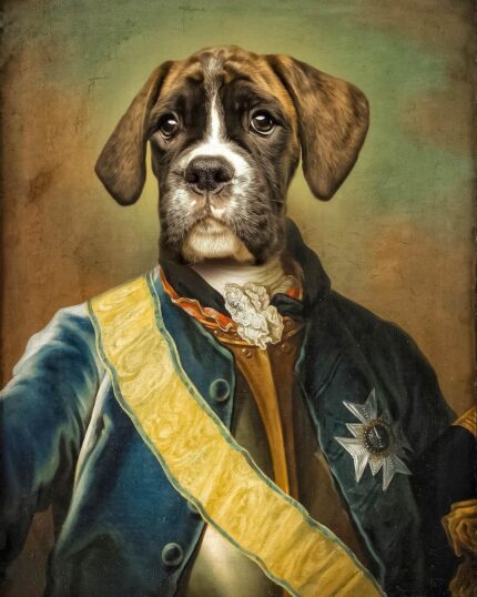 Şövalye Boxer Kanvas