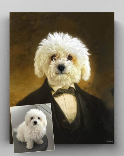 beyaz terrier köpek cizimi