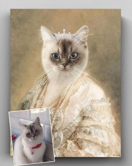 iran kedisi kralice çizimi