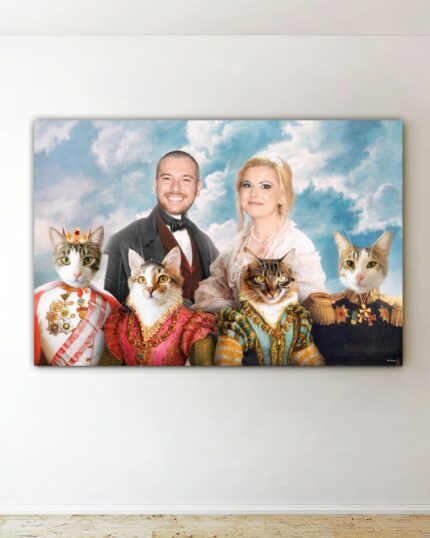 6'lı rönesans aile tablosu