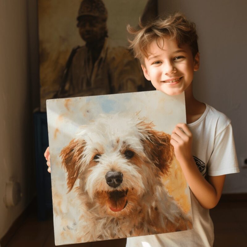 janalagry generate nice boy 12 years old cute smiling holding a 7a19635b 1e87 4025 8efb d68c3dfbcecf