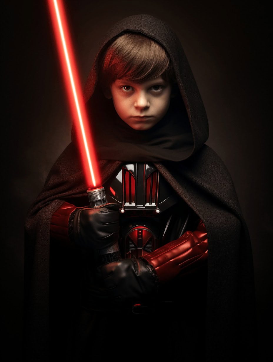 A young girl as Wondergirl poses heroically in a custom superhero child portrait—ideal for canvas prints or inspiring your own unique Custom Superhero Child Portrait - Wondergirl #1.