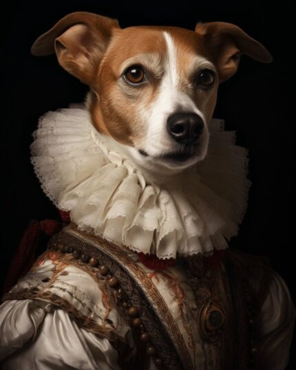 Regal Jack Russel Portrait