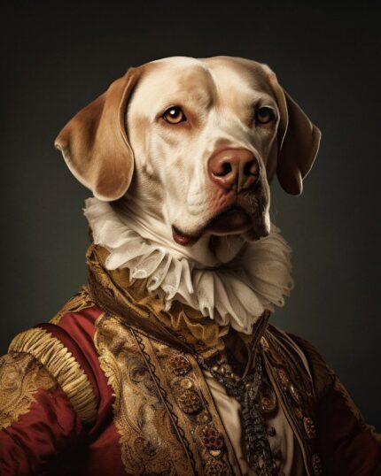 Custom Aristocrat Labrador Retriever Portrait