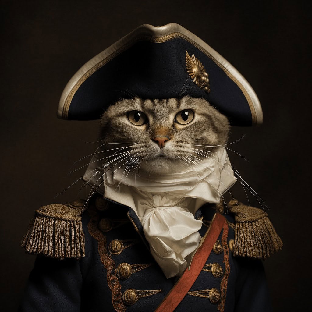 Napoleon as Cat