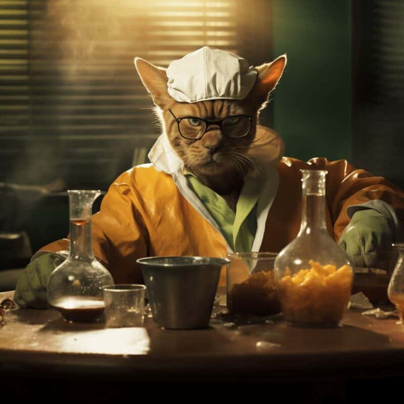 StihlMantis cat version of breaking bad 4b320e96 f96f 432c b327 81e2fb3403fa