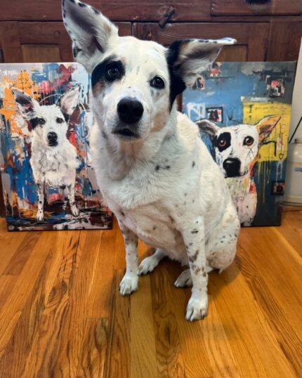 Custom Design Fauvist Pet Portrait