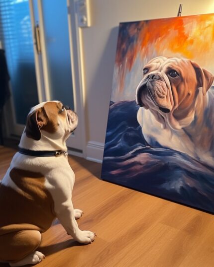 Custom Design Expressionist Pet Portrait