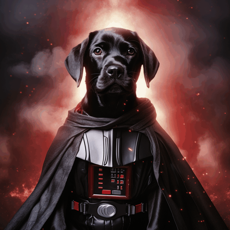 i.art .ai a dog as darth vader star wars movie poster v 5.2 2f0eb6e5 0d94 49c4 b9a6 f9ab5ee71fc2